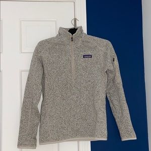 Patagonia women’s better sweater 1/4 zip up fleece